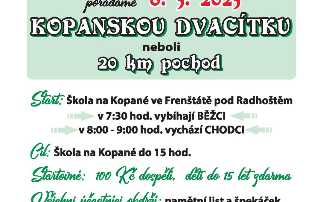 Kopanská dvacítka