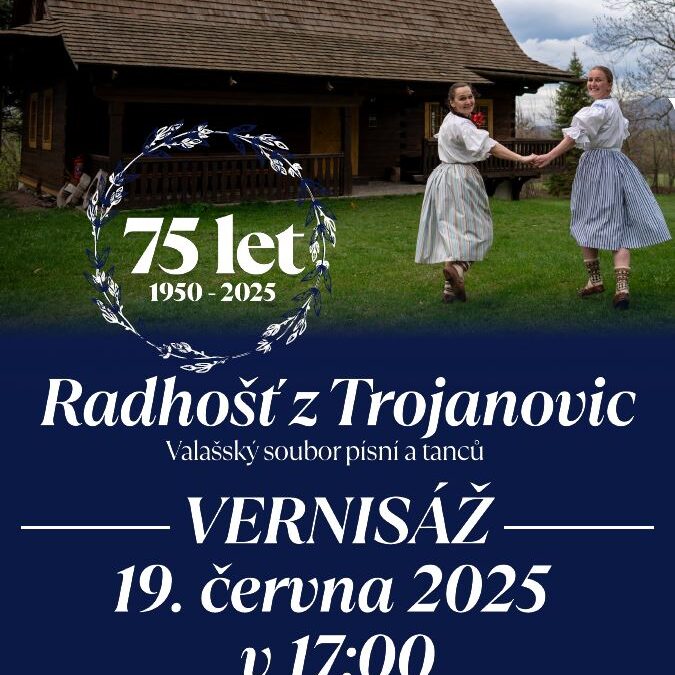 Vernisáž výstavy k 75. výročí založení Valašského souboru písní a tanců Radhošť